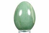 Polished Green Aventurine Egg - India #356274-1